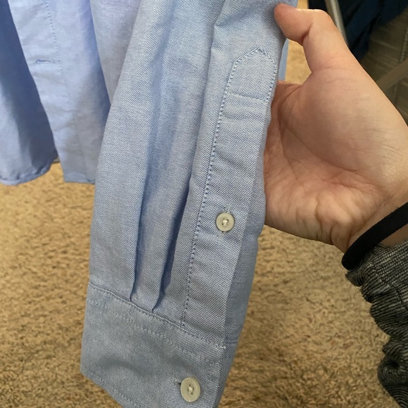 Long Sleeve Button Down Wood Wood Shirt - Picture 3 of 4